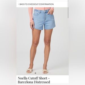 PAIGE Noella Cutoff Short NWT